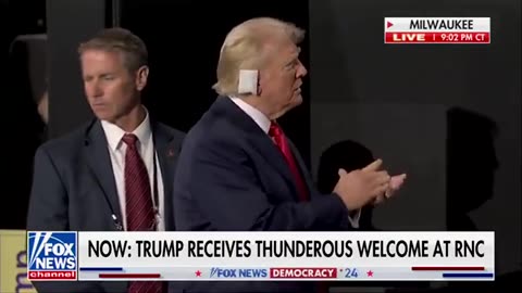 HISTORIC: Trump Makes First Public Appearance After Assassination Attempt