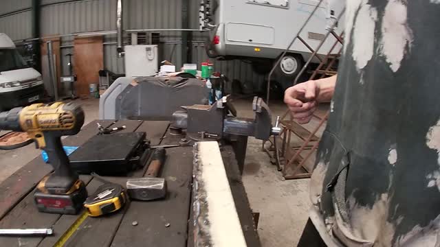 BUILDING NEW HYDRAULIC PRESS SUPPORT PART 6