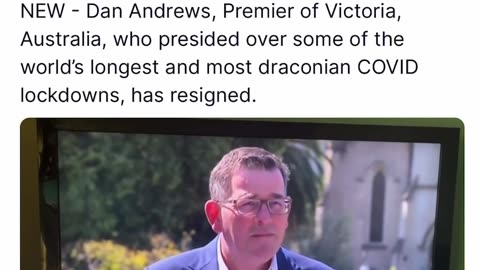 Premier of Victoria, Austrailia resigns