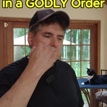 Placing everything in a Godly order.
