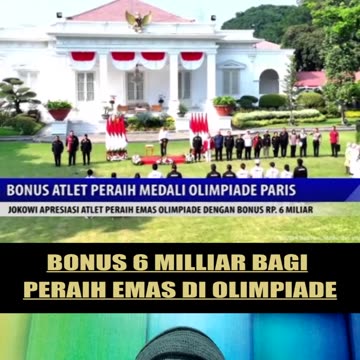 6 billion bonus for Olympic gold winners