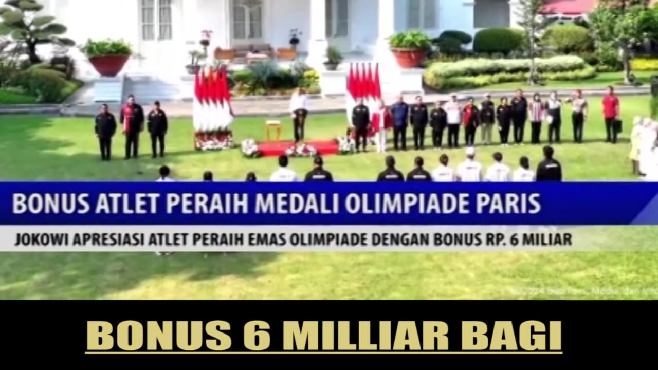 6 billion bonus for Olympic gold winners