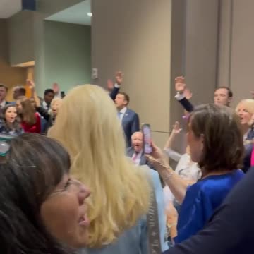 The Song Patriots Sung After the Trump Victory Party Says It All