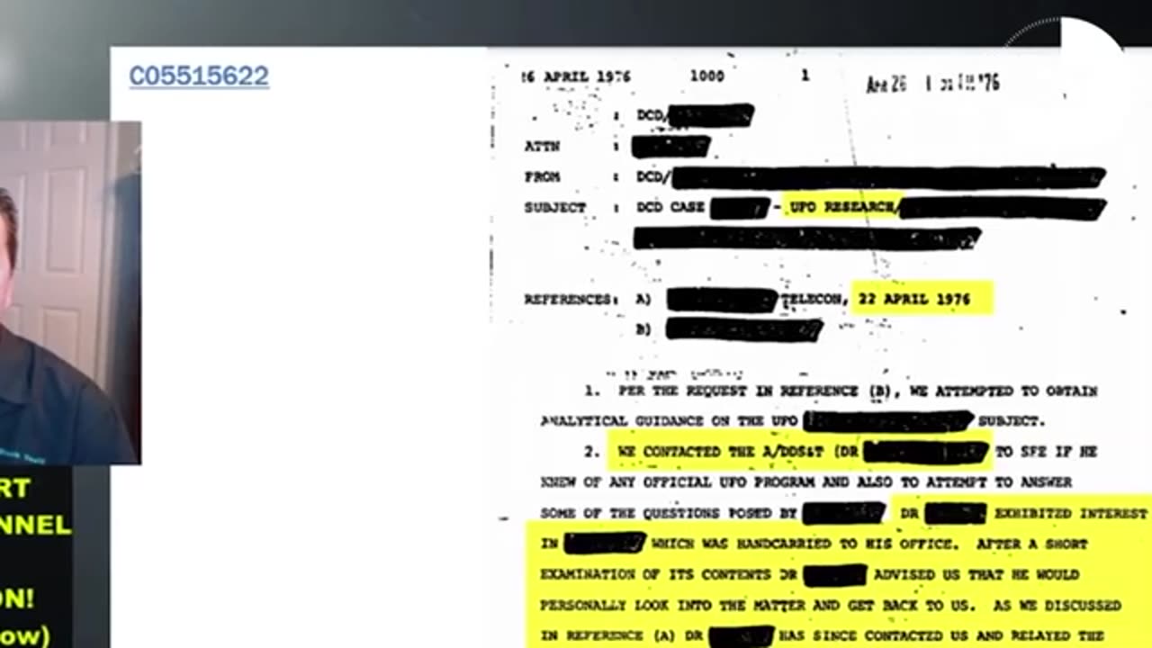 CIA Declassifies UFO Documents