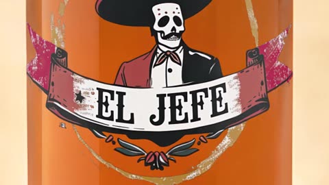 Sip Like a Boss with This Epic El Jefe Glass! Who’s Ready? #ElJefeStyle #DrinkLikeABoss