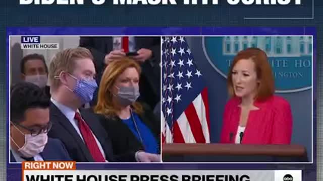 Doocy OWNS Psaki With Biden's Own Words