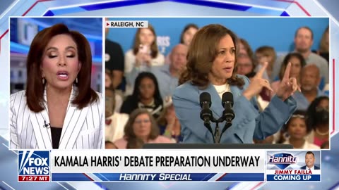 Judge Jeanine What is Kamala Harris so afraid of