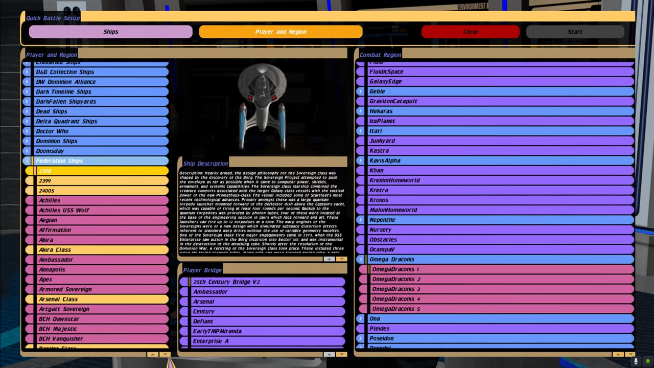 U.S.S. Invincible vs. Romulan Limenavis