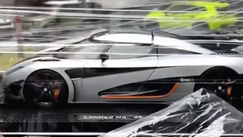 Unboxing Koenigsegg One Car Model