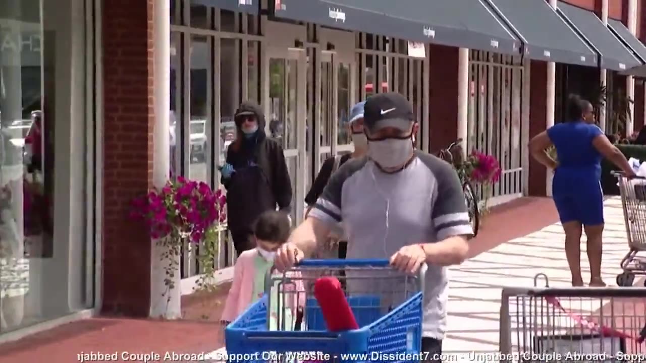 Mind Control Victims Protest Against Mask Ban - Nassau County, NY