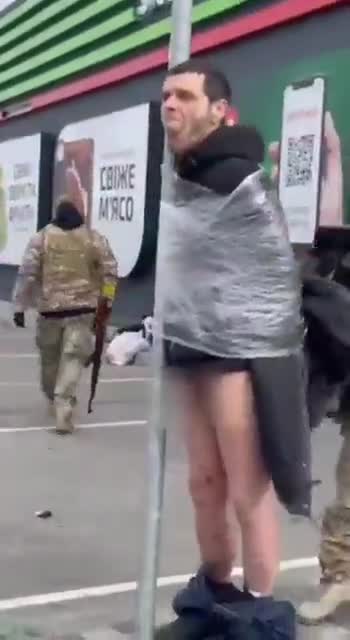 Ukraine humiliation people