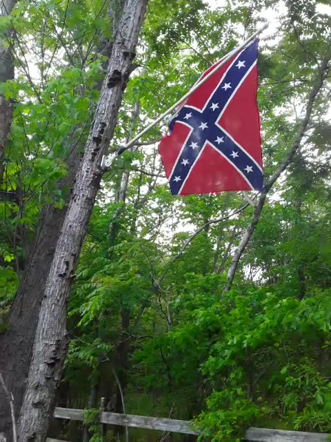 Rebel flags in the sky!