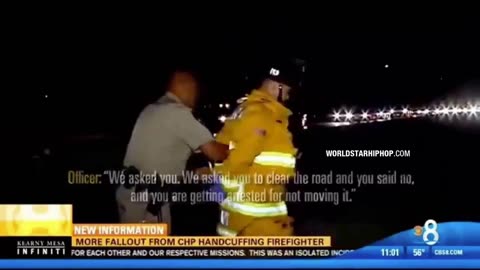 The Time A Cop Arrests Fire Fighter In The Middle Of Tending