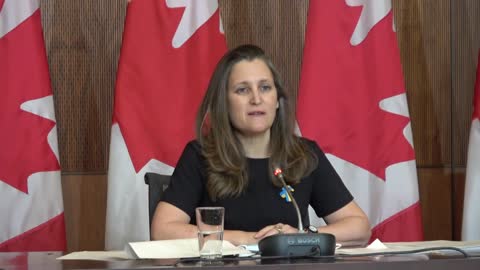 Freeland says Canada is eyeing the holdings of Russian oligarchs