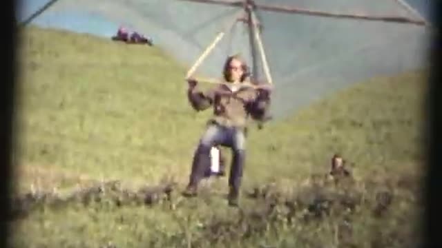 70's Homemade Hang Glider