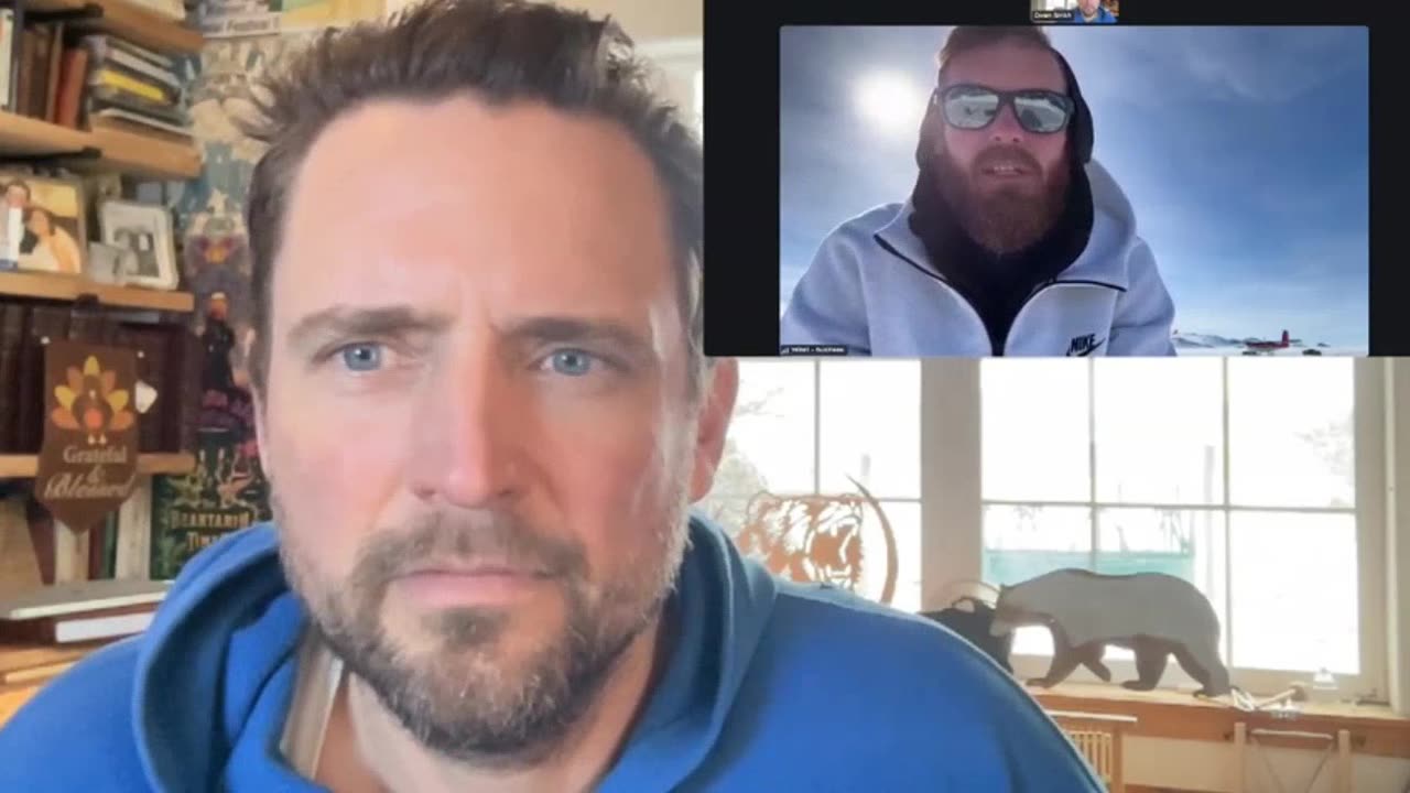 A Bear LIVE! From Antarctica, Owen Benjamin interviews Witsit Gets It 🐻 December 16, 2024