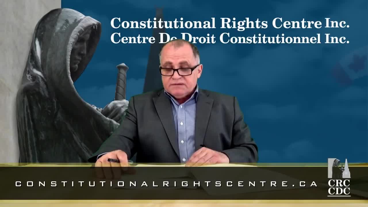 Rocco Galati explains forced medical procedure Charter of rights, Common law