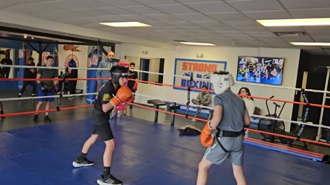 Joey sparring Nico. 12/22/23