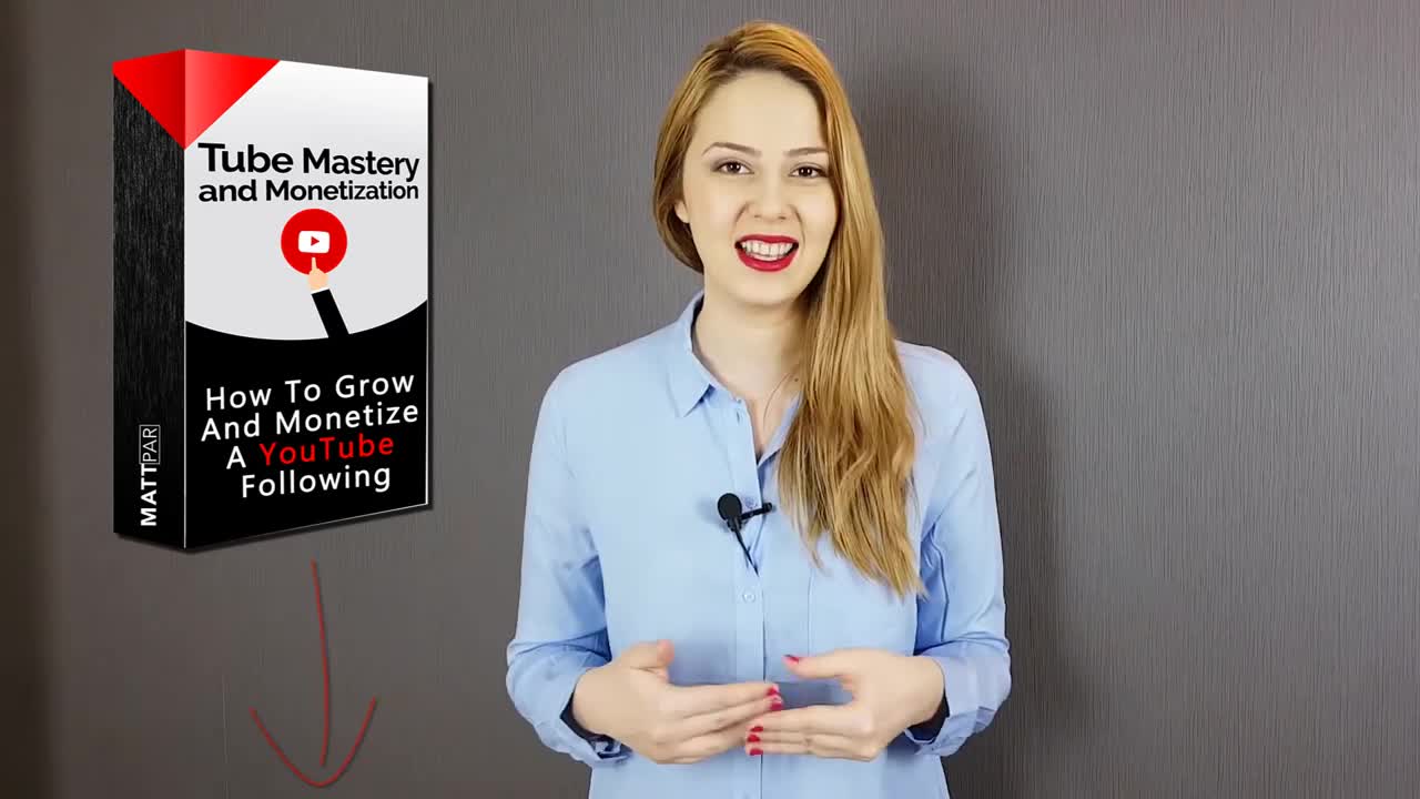 Tube Mastery and Monetization by Matt Par Best product to grow on yt