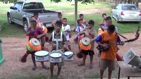 Long drum rehearsal