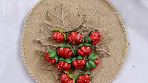 Wall hanging craft ideas with pista shell ll craft ideas for walls