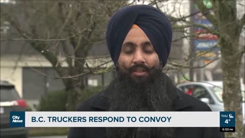 Canadian Sikh Truck Drivers Respond To Freedom Convoy