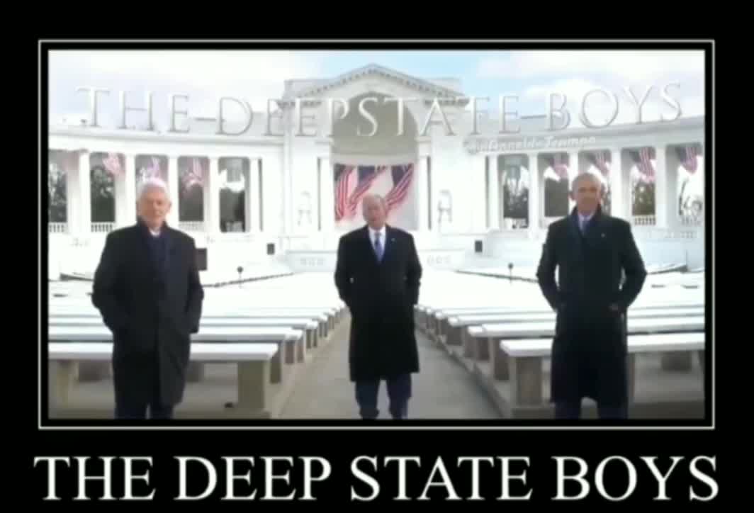 "THE DEEP STATE BOY & I SWEAR"