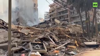 Beirut locals deal with aftermath of Israeli strikes