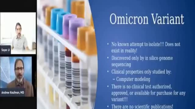 Omicron - A Virus Which Does Not Exist!