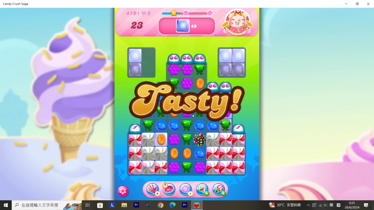 Candy Crush Saga Record (Level 419)