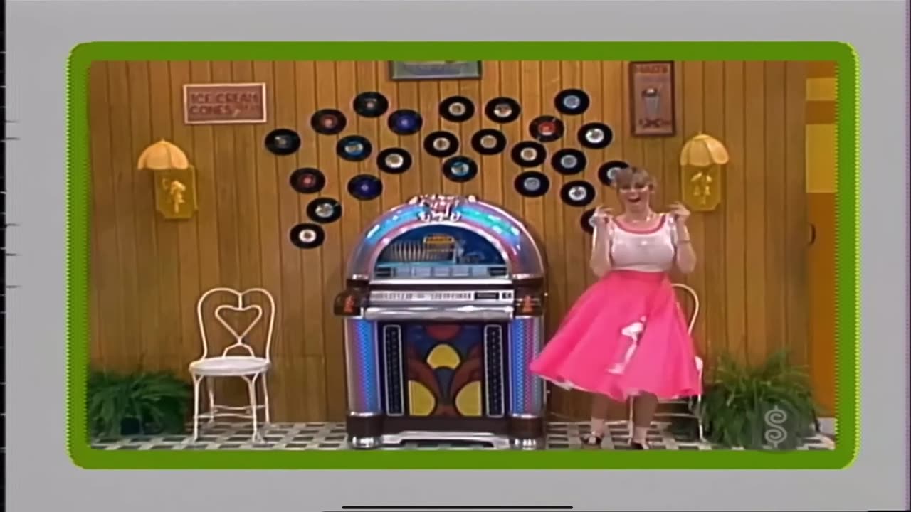 Dian Parkinson dancing in a 1950's Themed Showcase (1983)