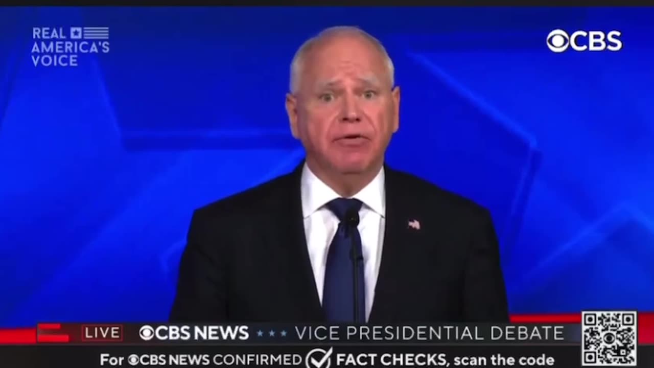 Tim Walz Calls Himself a ‘Knucklehead’ When Trying to Explain His Lies About China Trips - CBS DEBATE (10.01.24)