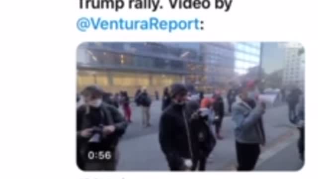 BLM and ANTIFA attack people in DC as they leave the March