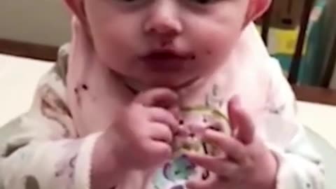 Funny Baby Videos eating