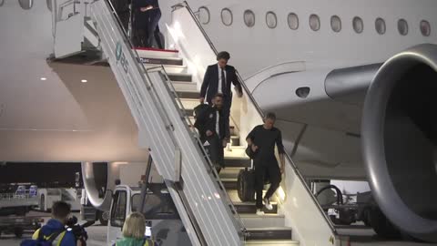 Spain arrive in Qatar ahead of 2022 World Cup.