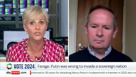 Tories call out Farage for saying West 'provoked' Russia's invasion of Ukraine Sky News