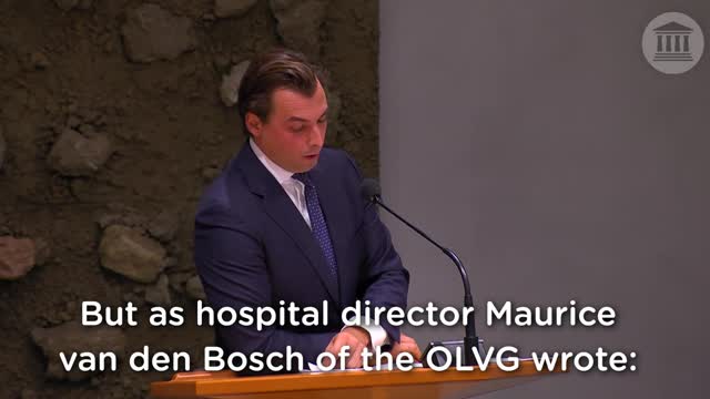 Baudet's speech in Dutch parliament about the covid agenda