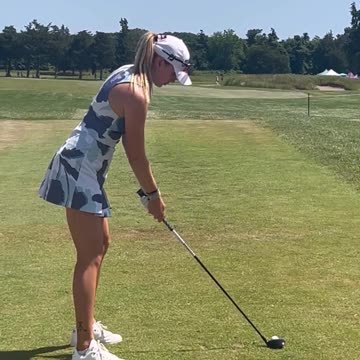 Nataliya Guseva elegance #golf #golfer #professional #style #class #hit #swing #shot #green #fairway