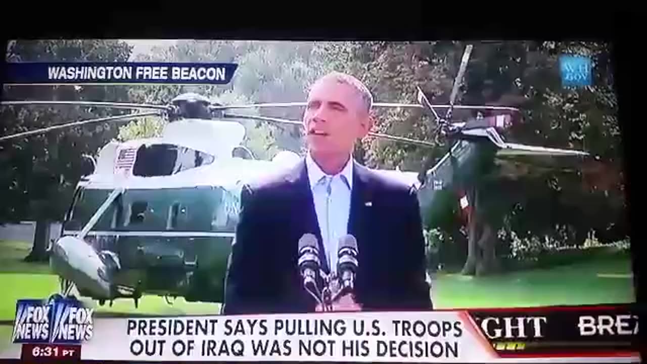 Obama brags about and then denys Iraq outcome