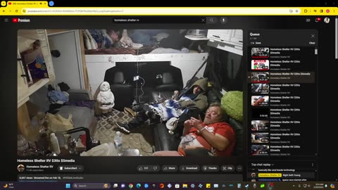 watching all homeless rv streams