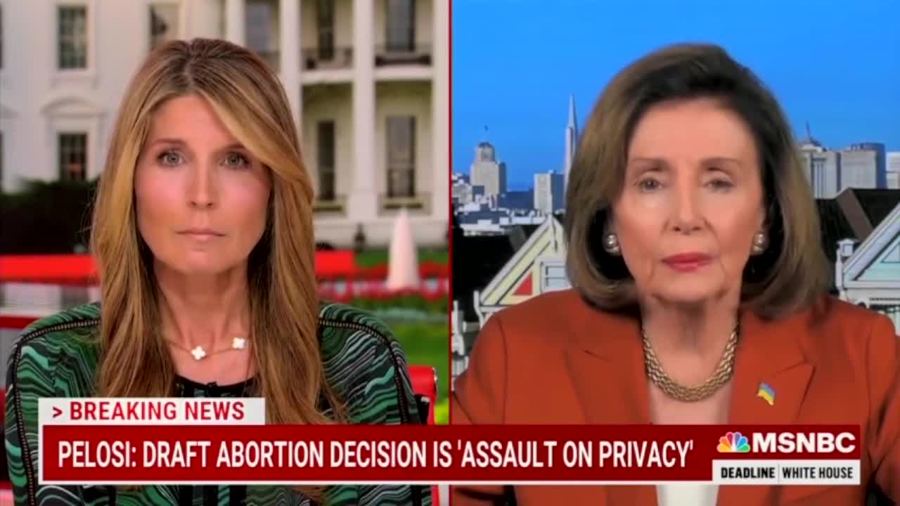 Pelosi dog whistles the mob to threaten Justices into voting her way