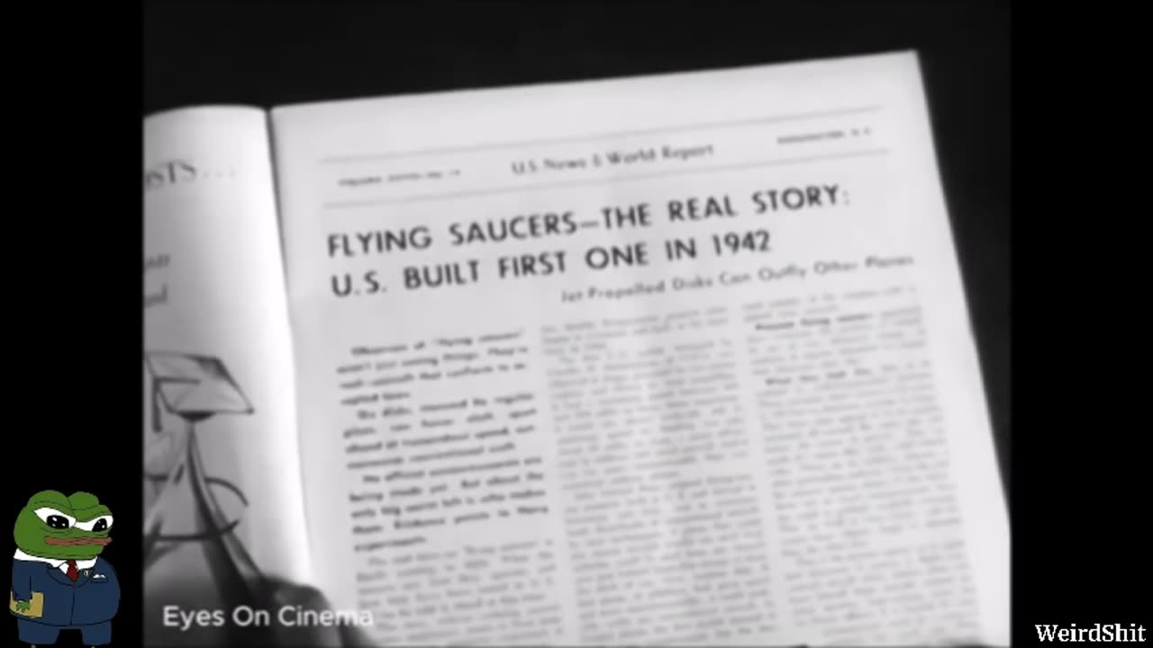 The First UFO Documentary Ever Made~The Flying Saucer Mystery (1950)