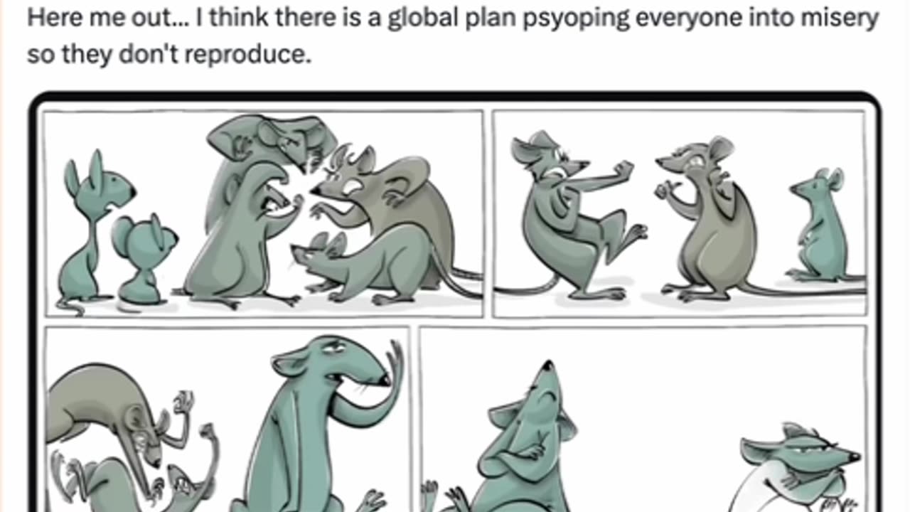 An experiment: A utopia created for mice.. See what happens. (3 minutes)