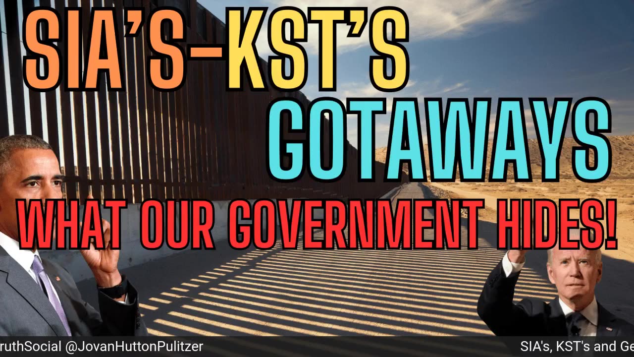 SIA's, KST's and Getaways - What Our Government Hides From us! Get The Facts!