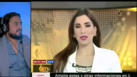 Conductora de TV lo dice todo en un minuto.