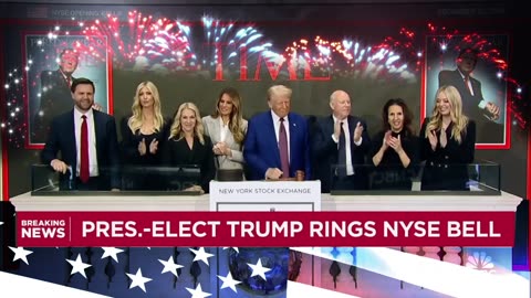 🇺🇸 Honoring Our Heroes: A Veteran Tribute as Trump Rings the NYSE Bell 🔔🚨