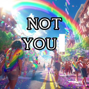 THE RAINBOW 🌈 IS A SIGN OF GOD'S PROMISE.NOT YOUR PRIDE!#iuic #iuictv #pride #rainbow #lgbtq