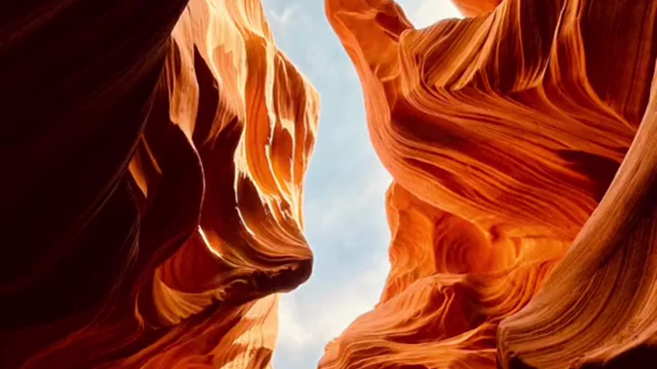 Amazing explanation of how the antelope canyon was formed