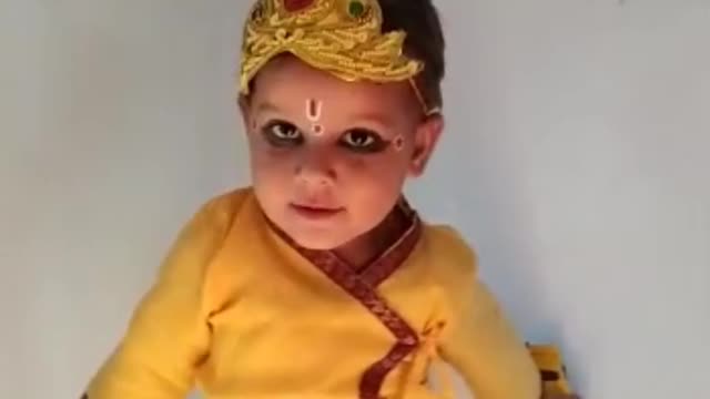 Cute toddler