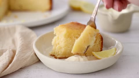 Lemon syrup cake recipe